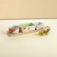 Serving set Quid Kaleido Multicolour Wood 32 x 8 x 4,6 cm 4 Pieces