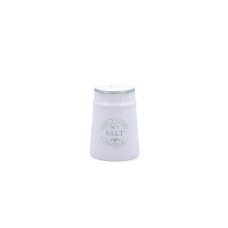 Salt cellar Quid Ozon White Ceramic Natural 6,1 x 6,1 x 8,7 cm