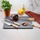 Cuchillo para Chuletas Richardson Sheffield Artisan Negro Madera Metal Acero Inoxidable 11 cm (6 Unidades)