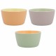 Bowl Quid Vitamina Bicoloured Ceramic 12,5 x 12,5 x 6,7 cm (6 Units)