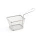 Cesta para Presentar Aperitivos Quid Select Metal Acero 10 x 9 cm Freidora (12 Unidades)