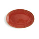 Bandeja de Aperitivos Ariane Terra Rojo Cerámica Ø 26 cm (12 Unidades)