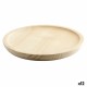 Plato Llano Quid Professional Pulpo Madera Ø 18 cm Pulpo (12 Unidades)