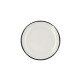 Flat Plate Ariane Vital Filo White Ceramic (6 Units)