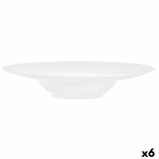 Deep Plate Arcoroc Evolutions White Glass Ø 29 cm (6 Units)