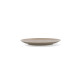 Flat plate Ariane Porous Ceramic Beige Ø 21 cm (12 Units)