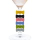 Wineglass Identifier Koala Eco Friendly Bow tie Multicolour Plastic 3 x 1,8 x 2 cm