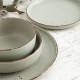 Dinnerware Set Quid Duna Green Ceramic 12 Pieces