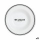 Pasta Dish Luminarc Friends Time Bistro White/Black Glass 28,5 cm (12 Units)