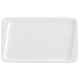 Plato Llano Quid Chef Cerámica Blanco 30 x 18 cm (6 Unidades) (Pack 6x)