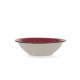 Bol Quid Vita Cerámica Rojo (18 cm) (Pack 6x)