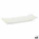 Bandeja de Aperitivos Quid Select Blanco Cerámica 20,5 x 7,5 cm (6 Unidades) (Pack 6x)