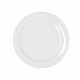 Plato Llano Bidasoa Glacial Cerámica Blanco (24 cm) (Pack 6x)