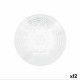 Plato de Postre Quid Viba Transparente Plástico (12 Unidades) (Pack 12x)