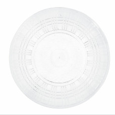 Plato Llano Quid Viba Transparente Plástico 26 cm Ø 26 cm (12 Unidades) (Pack 12x)