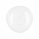 Plato Llano Quid Boreal Blanco Vidrio Ø 30 cm (6 Unidades) (Pack 6x)