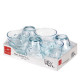 Set de Vasos Bormioli Rocco 6 Unidades Azul Vidrio (260 ml)