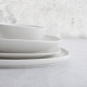 Bowl Bidasoa Fosil White Ceramic 14 X 13,9 X 6,8 CM Squared (9Units)