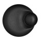 Deep Plate Bidasoa Fosil Black Ceramic 27,5 x 25,7 x 3,6 cm (8 Units)