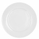 Plato Llano Bidasoa Glacial Ala Ancha Cerámica Blanco Ø 30 cm (Pack 4x)