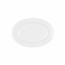 Serving Platter Bidasoa Glacial Ceramic White (26 x 18 cm) (Pak 6x)