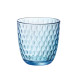 Set de Vasos Bormioli Rocco Slot Con relieve Azul 6 Unidades Vidrio 290 ml