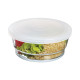 Fiambrera Redonda con Tapa Arcoroc So Urban Bicolor Vidrio 1,1 L (12 Unidades)