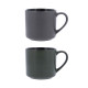 Taza Bidasoa Dark Moon XL Cerámica 540 ml (12 Unidades)