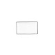 Snack tray Quid Gastro White Black Ceramic 16,5 x 9,5 x 2 cm (12 Units)