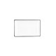 Snack tray Quid Gastro White Black Ceramic 20 x 13 x 2 cm (6 Units)