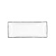 Snack tray Quid Gastro White Ceramic 29,5 x 11 x 3 cm (6 Units)