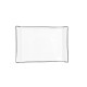 Bandeja de Aperitivos Quid Gastro Blanco Cerámica 26 x 18 cm (6 Unidades)