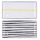Bandeja de Aperitivos Bidasoa Zigzag Multicolor Cerámica 30,5 x 15 x 2 cm (6 Unidades)