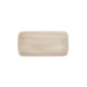 Bandeja de Aperitivos Ariane Porous 28 x 14 cm Cerámica Beige (6 Unidades)