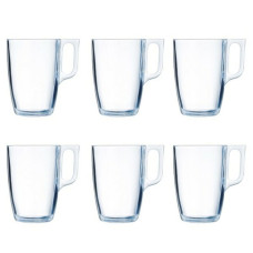 Juego de Tazas Luminarc Nuevo (6 pcs) Transparente Vidrio 400 ml (6 Piezas)