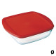 Hermetic Lunch Box Ô Cuisine Transparent Borosilicate Glass