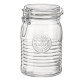 Food Preservation Container Bormioli Rocco Officina Transparent Glass (6 Units) (1,15 L)