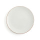 Plato Llano Ariane Terra Cerámica Beige (Ø 31 cm) (6 Unidades)