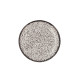 Plato Llano Ariane Rock Cerámica Negro (Ø 21 cm) (12 Unidades)