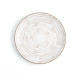 Plato Llano Ariane Tornado Cerámica Bicolor (Ø 27 cm) (6 Unidades)