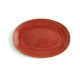 Fuente de Cocina Ariane Terra Ovalado Cerámica Rojo (Ø 32 cm) (6 Unidades)