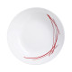 Plato Hondo Arcopal Domitille Bicolor Vidrio (20 cm) (12 Unidades)