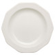 Plato Llano Churchill Artic White Cerámica Blanco Loza Ø 27 cm (6 Unidades)