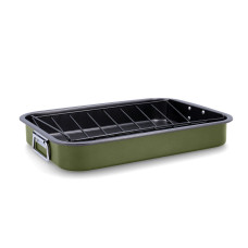 Rustidera Quid Naturalia Verde Metal 42 x 30,5 x 6,3 cm Rejilla