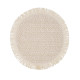 Table Mat Vinthera Okapi Bicoloured Textile Ø 38 cm (12 Units)