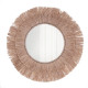Espejo de pared Vinthera Moa Rafia Natural (4 Unidades)