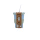 Vaso con Tapa Quid Inspira Pajita 480 ml