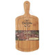 Tabla de cortar Quid Carnivoro Marrón Madera Acero 35 x 16 x 2 cm