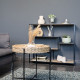 Side table Vinthera Moa Black Beige 100 x 90 x 34 cm