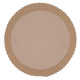 Set de bandejas para Alimentos Quid Naturalia Marrón 4,5 x 23 cm 50 Unidades